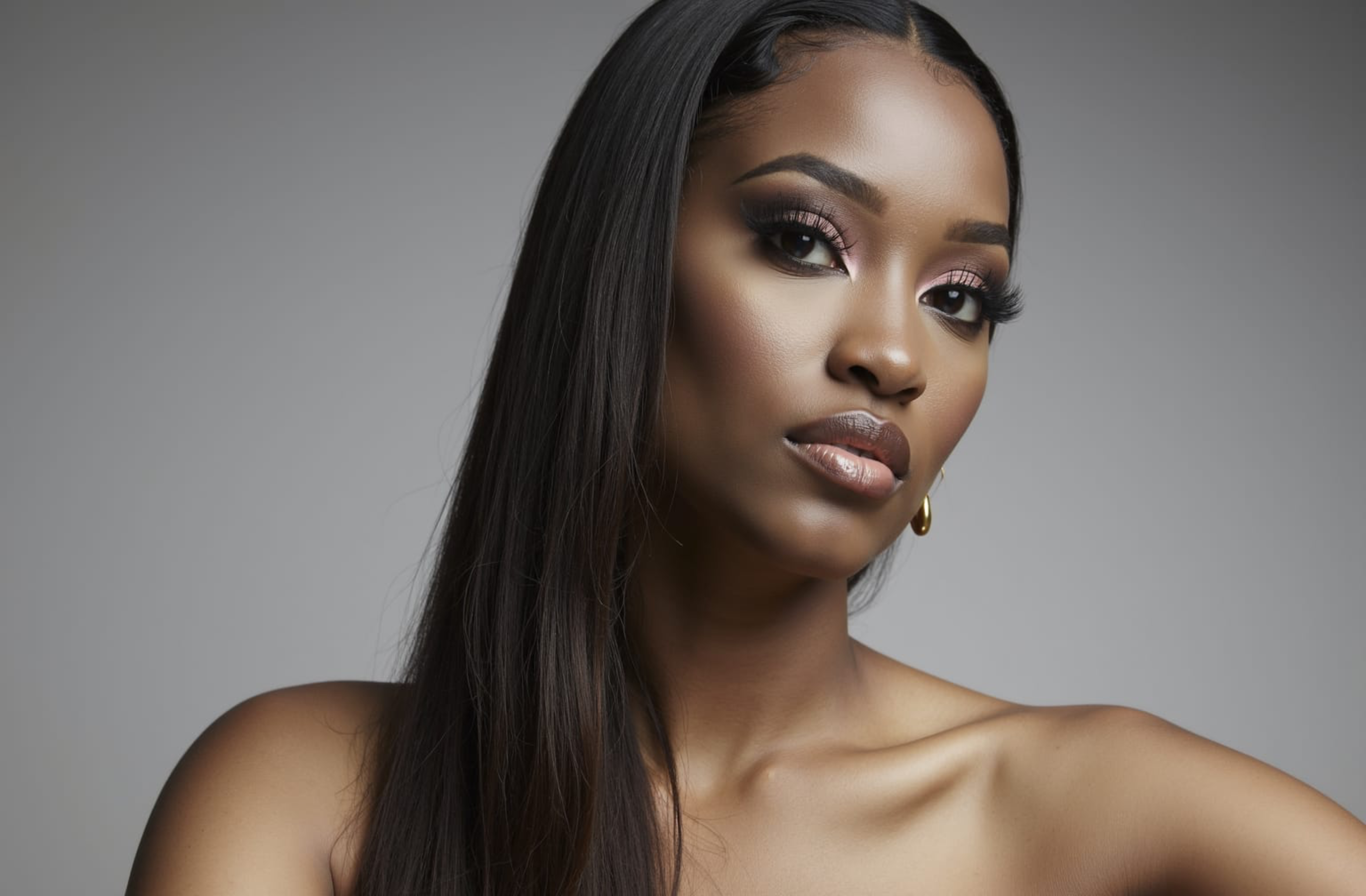 Lace Front Wig — Straight
